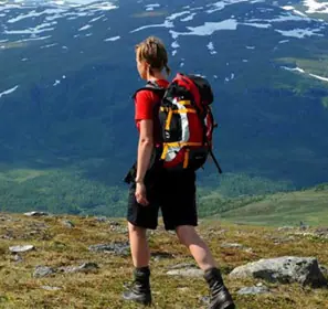 Auf den Kungsleden per Helikoptertaxi