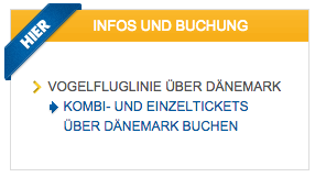 Nach Schweden ueber Daenemark Kombiticket oder Einzelticket Schwedenstube