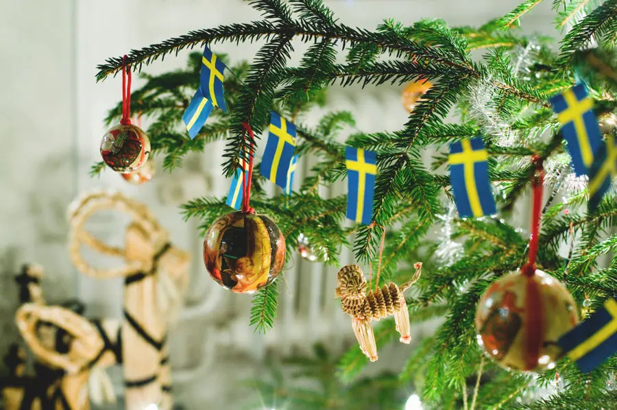 Am 13. Januar endet in Schweden offiziell die Weihnachtszeit.