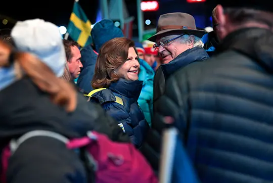 Ski VM Seefeld Koenig Carlgustaf silvia