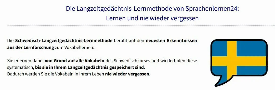 Sprachenlernen24 Methode Grafik