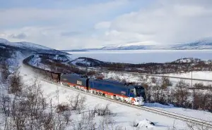 Die Erzbahnstrecke von Luleå nach Narvik