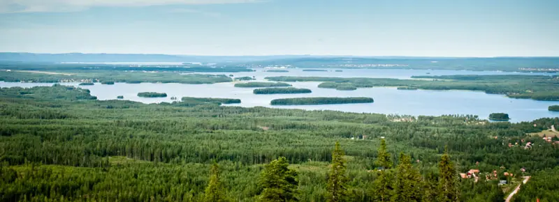 Der Siljan-See prägt Landschaft und Kultur von Dalarna. Foto: Jacque de Villiers/ Imagebank.sweden.se