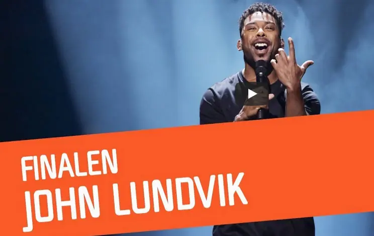 John Lundvik beim ESC