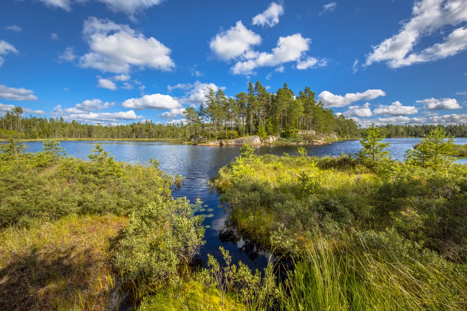 Wunderschöne schwedische Landschaft