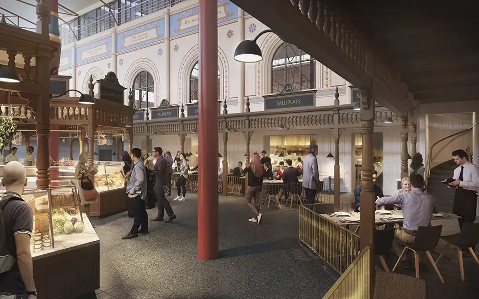 Von der Markthalle zum Food-Tempel