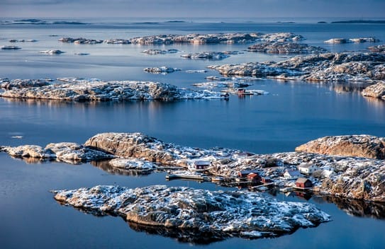 Schwedens Küste im Winter: Rau, ruhig und wunderschön